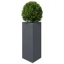 Jardinera triangular acero gris antracita 40x34,5x70 cm de , Maceteros y jardineras - Ref: Foro24-851161, Precio: 72,16 €, De...