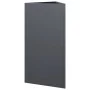 Jardinera triangular acero gris antracita 40x34,5x70 cm de , Maceteros y jardineras - Ref: Foro24-851161, Precio: 72,16 €, De...