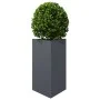 Jardinera triangular acero gris antracita 50x43x75 cm de , Maceteros y jardineras - Ref: Foro24-851175, Precio: 86,13 €, Desc...