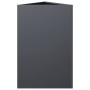Jardinera triangular acero gris antracita 50x43x75 cm de , Maceteros y jardineras - Ref: Foro24-851175, Precio: 78,08 €, Desc...