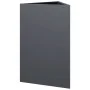 Jardinera triangular acero gris antracita 50x43x75 cm de , Maceteros y jardineras - Ref: Foro24-851175, Precio: 86,13 €, Desc...