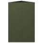Jardinera triangular acero verde oliva 50x43x75 cm de , Maceteros y jardineras - Ref: Foro24-851177, Precio: 84,55 €, Descuen...