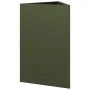 Jardinera triangular acero verde oliva 50x43x75 cm de , Maceteros y jardineras - Ref: Foro24-851177, Precio: 84,55 €, Descuen...