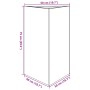 Jardinera triangular acero verde oliva 50x43x75 cm de , Maceteros y jardineras - Ref: Foro24-851177, Precio: 74,50 €, Descuen...