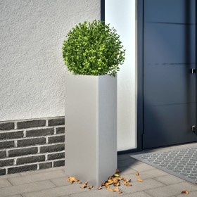Jardineras triangulares 2 uds acero galvanizado 40x40x75 cm de , Maceteros y jardineras - Ref: Foro24-851168, Precio: 76,07 €...