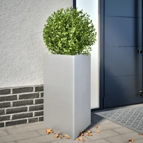 Jardineras triangulares 2 uds acero galvanizado 50x43x75 cm de , Maceteros y jardineras - Ref: Foro24-851182, Precio: 103,26 ...