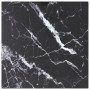 Tablero mesa diseño mármol vidrio templado negro 40x40 cm 6 mm de , Tableros para mesas - Ref: Foro24-322269, Precio: 28,00 €...