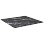 Tablero mesa diseño mármol vidrio templado negro 40x40 cm 6 mm de , Tableros para mesas - Ref: Foro24-322269, Precio: 28,00 €...