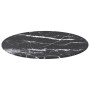 Tablero de mesa diseño mármol vidrio templado negro Ø40x0,8 cm de , Tableros para mesas - Ref: Foro24-322262, Precio: 18,97 €...