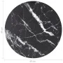 Tablero de mesa diseño mármol vidrio templado negro Ø40x0,8 cm de , Tableros para mesas - Ref: Foro24-322262, Precio: 18,66 €...