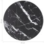 Tablero de mesa diseño mármol vidrio templado negro Ø40x0,8 cm de , Tableros para mesas - Ref: Foro24-322262, Precio: 18,97 €...