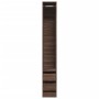 Armario madera de ingeniería color roble marrón 30x50x200 cm de , Armarios roperos - Ref: Foro24-3307744, Precio: 125,22 €, D...