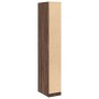 Armario madera de ingeniería color roble marrón 30x50x200 cm de , Armarios roperos - Ref: Foro24-3307744, Precio: 125,22 €, D...