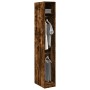 Armario madera de ingeniería color roble ahumado 30x50x200 cm de , Armarios roperos - Ref: Foro24-3307778, Precio: 93,25 €, D...