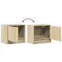 Wand-Nachttisch mit LED-Lichtern in Sonoma-Eiche von , Nachttische - Ref: Foro24-852079, Preis: 28,74 €, Rabatt: %