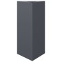 Jardineras 2 uds acero gris antracita 40x34,5x70 cm de , Maceteros y jardineras - Ref: Foro24-851162, Precio: 97,67 €, Descue...