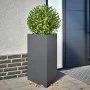 Jardineras 2 uds acero gris antracita 50x43x75 cm de , Maceteros y jardineras - Ref: Foro24-851176, Precio: 121,41 €, Descuen...