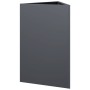 Jardineras 2 uds acero gris antracita 50x43x75 cm de , Maceteros y jardineras - Ref: Foro24-851176, Precio: 105,71 €, Descuen...
