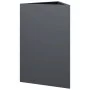 Jardineras 2 uds acero gris antracita 50x43x75 cm de , Maceteros y jardineras - Ref: Foro24-851176, Precio: 121,41 €, Descuen...