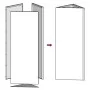 Jardineras triangulares 2 uds acero blanco 50x43x75 cm de , Maceteros y jardineras - Ref: Foro24-851174, Precio: 128,14 €, De...