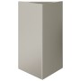 Jardinera triangular de acero oxidado 50x43x75 cm de , Maceteros y jardineras - Ref: Foro24-851183, Precio: 67,80 €, Descuent...