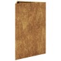 Jardinera triangular de acero oxidado 50x43x75 cm de , Maceteros y jardineras - Ref: Foro24-851183, Precio: 67,80 €, Descuent...