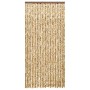 Cortina mosquitera beige y marrón chenilla 100x220 cm de vidaXL, Mosquiteras para ventanas - Ref: Foro24-325450, Precio: 57,5...
