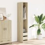 Armario de madera de ingeniería roble Sonoma 30x50x200 cm de , Armarios roperos - Ref: Foro24-3307740, Precio: 125,37 €, Desc...