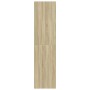 Armario de madera de ingeniería roble Sonoma 30x50x200 cm de , Armarios roperos - Ref: Foro24-3307740, Precio: 125,37 €, Desc...