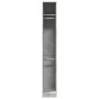 Armario de madera de ingeniería gris hormigón 30x50x200 cm de , Armarios roperos - Ref: Foro24-3307777, Precio: 100,54 €, Des...