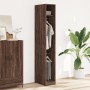 Armario madera de ingeniería color roble marrón 30x50x200 cm de , Armarios roperos - Ref: Foro24-3307780, Precio: 91,38 €, De...