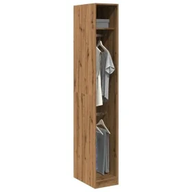 Armario de madera de ingeniería roble artesanal 30x50x200 cm de , Armarios roperos - Ref: Foro24-3307782, Precio: 92,55 €, De...