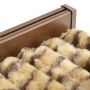 Cortina mosquitera beige y marrón chenilla 90x220 cm de vidaXL, Mosquiteras para ventanas - Ref: Foro24-325449, Precio: 59,14...