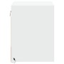 Mesitas de noche de pared con luces LED 2 unidades blanco de , Mesitas de noche - Ref: Foro24-852076, Precio: 51,57 €, Descue...