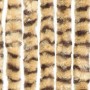Cortina mosquitera beige y marrón chenilla 90x220 cm de vidaXL, Mosquiteras para ventanas - Ref: Foro24-325449, Precio: 59,14...