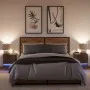Wand-Nachttische mit LED-Lichtern, 2 Stück, Eiche Braun von , Nachttische - Ref: Foro24-852088, Preis: 50,93 €, Rabatt: %