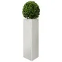 Jardinera trianngular de acero inoxidable 30x26x75 cm de , Maceteros y jardineras - Ref: Foro24-851151, Precio: 81,12 €, Desc...