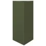 Jardineras triangulares 2 uds acero verde oliva 40x34,5x70 cm de , Maceteros y jardineras - Ref: Foro24-851164, Precio: 100,1...