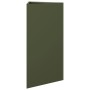 Jardineras triangulares 2 uds acero verde oliva 40x34,5x70 cm de , Maceteros y jardineras - Ref: Foro24-851164, Precio: 86,35...