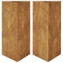 Jardinera triangular acero oxidado 40x34,5x70 cm de , Maceteros y jardineras - Ref: Foro24-851170, Precio: 83,18 €, Descuento: %