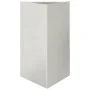Jardinera triangular de acero inoxidable 50x43x75 cm de , Maceteros y jardineras - Ref: Foro24-851179, Precio: 116,56 €, Desc...