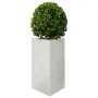 Jardinera triangular de acero inoxidable 50x43x75 cm de , Maceteros y jardineras - Ref: Foro24-851179, Precio: 116,56 €, Desc...