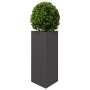 Jardineras triangulares 2 uds acero negro 40x34,5x70 cm de , Maceteros y jardineras - Ref: Foro24-851158, Precio: 89,71 €, De...