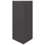 Jardineras triangulares 2 uds acero negro 40x34,5x70 cm de , Maceteros y jardineras - Ref: Foro24-851158, Precio: 89,71 €, De...