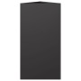 Jardineras triangulares 2 uds acero negro 40x34,5x70 cm de , Maceteros y jardineras - Ref: Foro24-851158, Precio: 89,71 €, De...