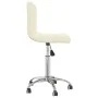 Silla de comedor giratoria tela color crema de , Sillas de comedor - Ref: Foro24-3087533, Precio: 84,78 €, Descuento: %