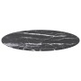 Tablero de mesa diseño mármol vidrio templado negro Ø60x0,8 cm de , Tableros para mesas - Ref: Foro24-322264, Precio: 44,81 €...