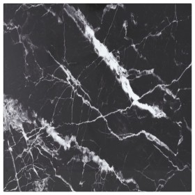 Tablero mesa diseño mármol vidrio templado negro 50x50 cm 6 mm de , Tableros para mesas - Ref: Foro24-322270, Precio: 22,49 €...