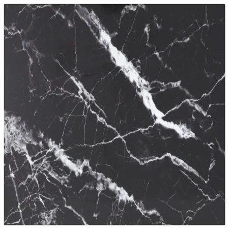 Tablero mesa diseño mármol vidrio templado negro 50x50 cm 6 mm de , Tableros para mesas - Ref: Foro24-322270, Precio: 21,54 €...