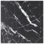 Tablero mesa diseño mármol vidrio templado negro 50x50 cm 6 mm de , Tableros para mesas - Ref: Foro24-322270, Precio: 21,54 €...